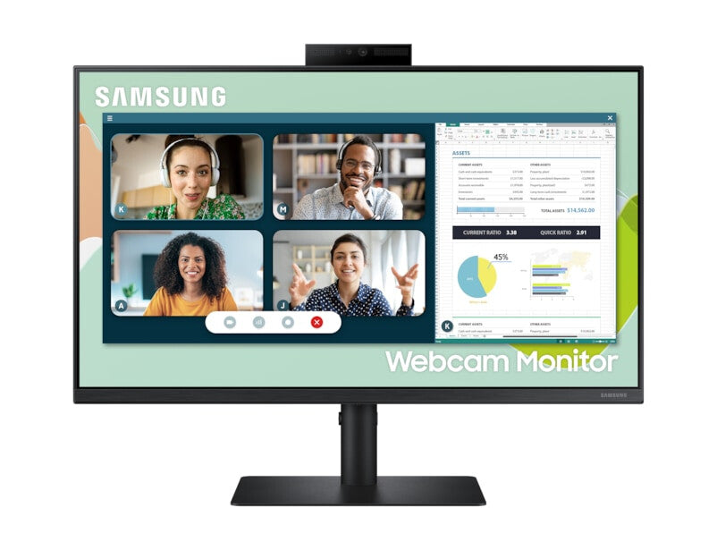 Samsung LS24A400VEU computer monitor 61 cm (24&quot;) 1920 x 1080 pixels Full HD LED Black