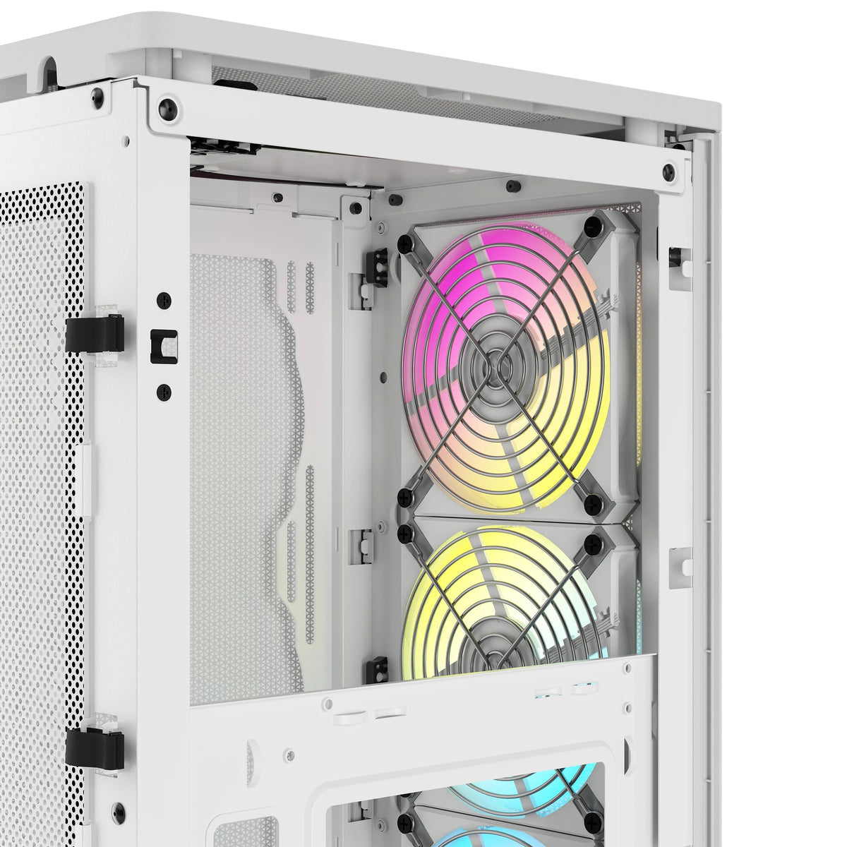 Corsair 2000D RGB AIRFLOW - Mini ITX Tower Case in White