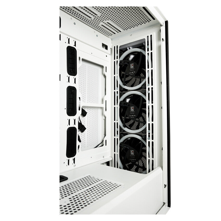 LC-Power Holo 1 X - ATX Mid Tower Case in White