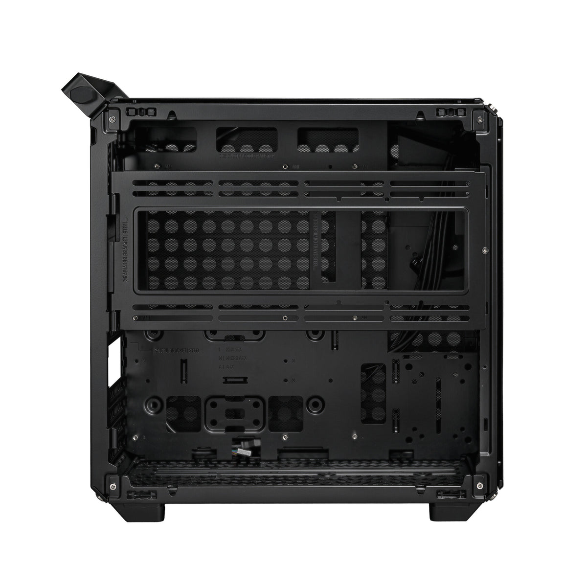 Cooler Master QUBE 500 Flatpack - ATX Mid Tower Case in Black