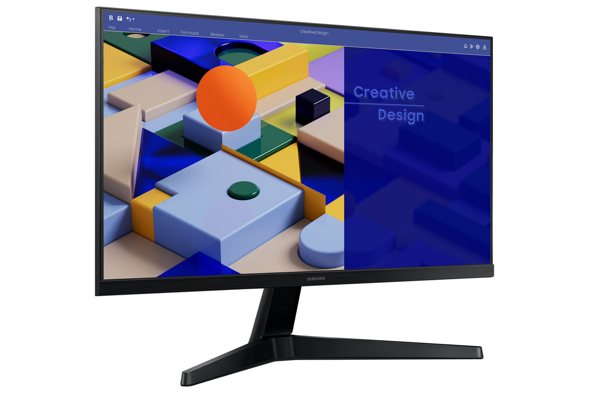 Samsung LS24C314EAU computer monitor 61 cm (24") 1920 x 1080 pixels Full HD LED Black
