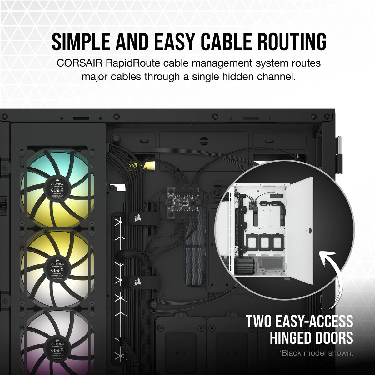 Corsair 7000D AIRFLOW - ATX Full Tower Case in White
