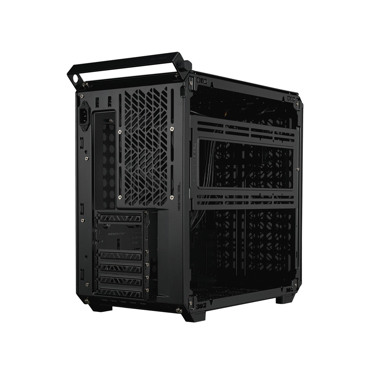 Cooler Master QUBE 500 Flatpack - ATX Mid Tower Case in Black