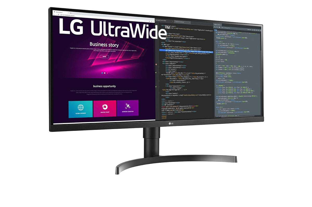 LG 34WN750P-B computer monitor 86.4 cm (34&quot;) 3440 x 1440 pixels UltraWide Quad HD Black