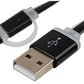 Olixar 2-in-1 Cable - Lightning & Micro USB