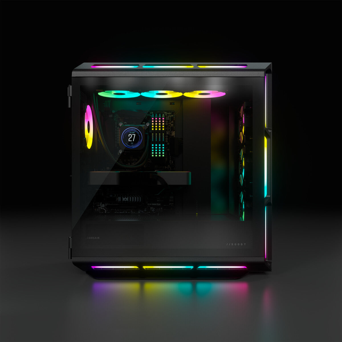 Corsair iCUE 5000T RGB - ATX Mid Tower Case in Black