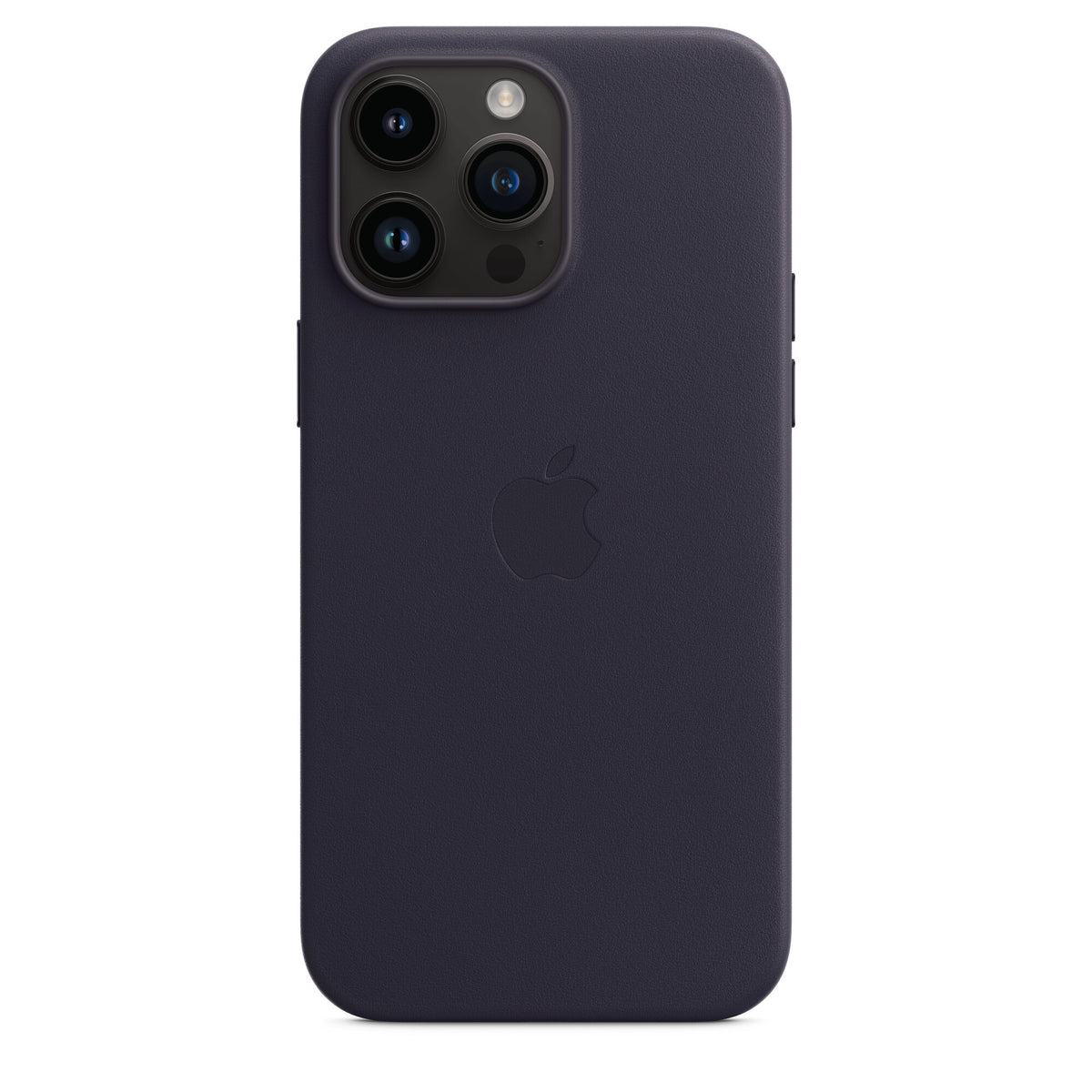Apple Leather Case for iPhone 14 Pro Max with MagSafe in Ink