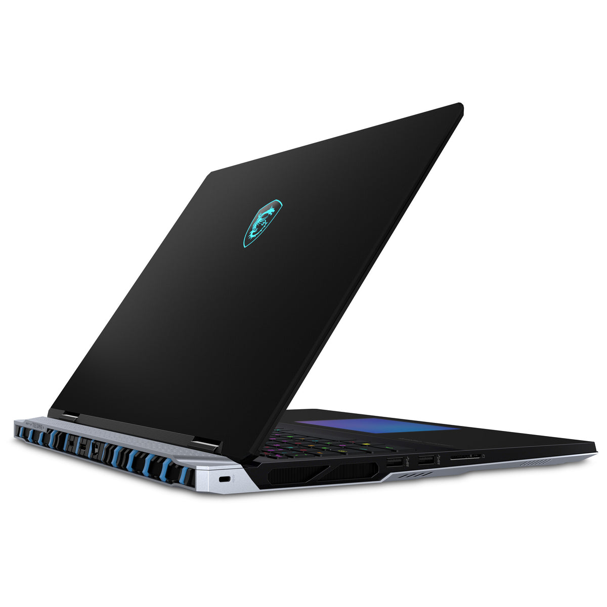 MSI Titan 18 Laptop - 45.7 cm (18&quot;) - Intel® Core™ i9-14900HX - 64 GB DDR5-SDRAM - 2 TB SSD - NVIDIA GeForce RTX 4080 - Wi-Fi 7 - Windows 11 Pro - Black