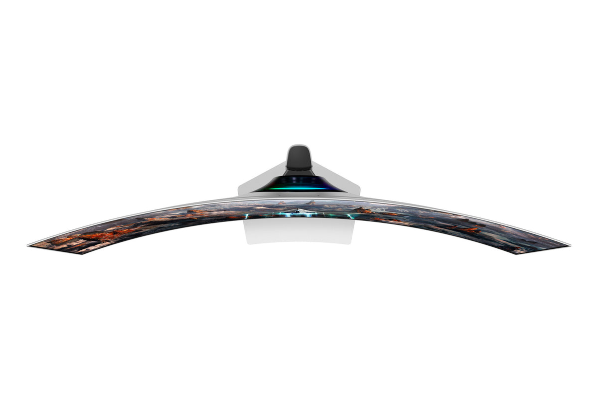 Samsung Odyssey S49CG934SU computer monitor 124.5 cm (49") 5120 x 1440 pixels DQHD OLED Silver