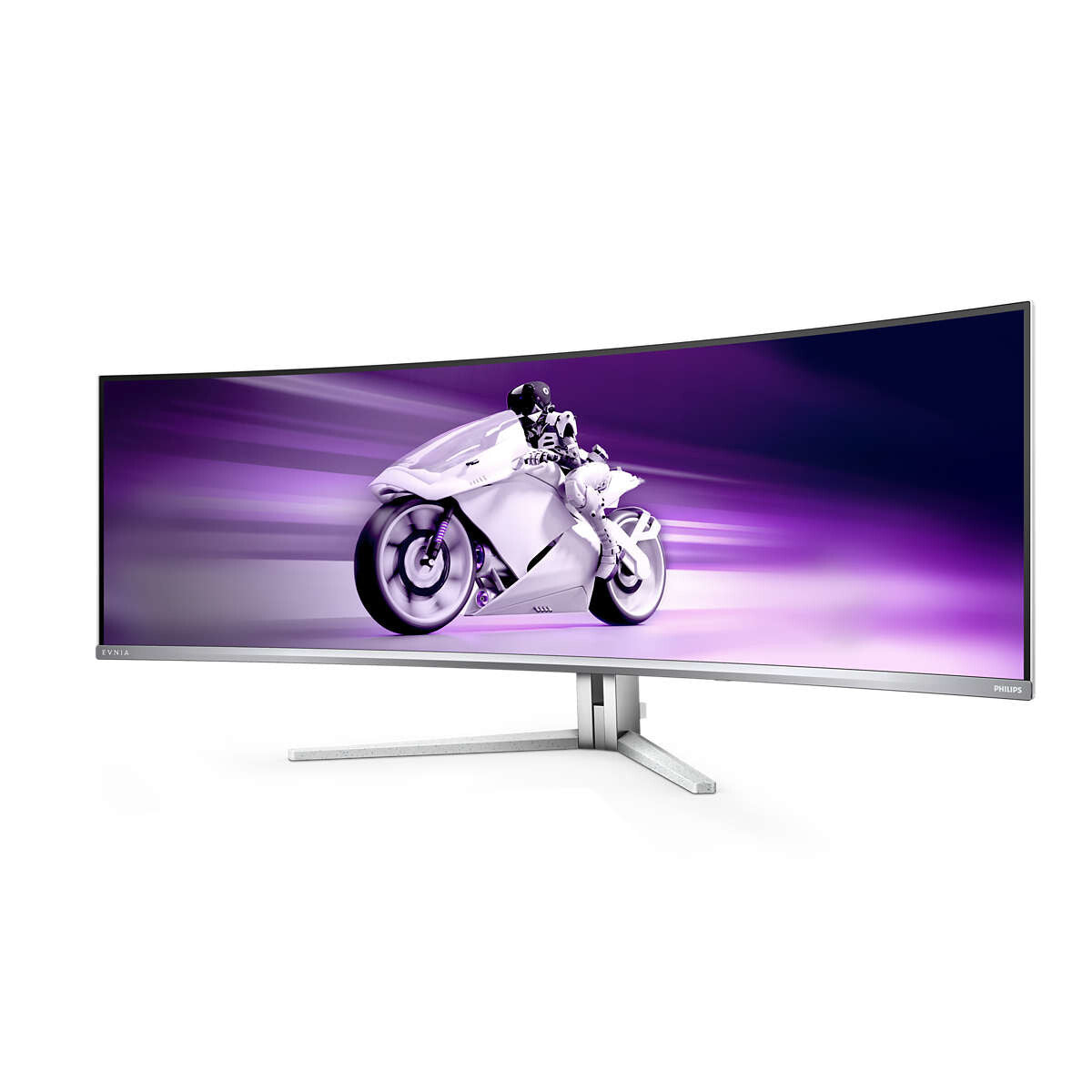 Philips 49M2C8900/00 - 124.2 cm (48.9") - 5120 x 1440 pixels Dual QHD QD-OLED Monitor in White