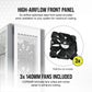 Corsair 7000D AIRFLOW - ATX Full Tower Case in White
