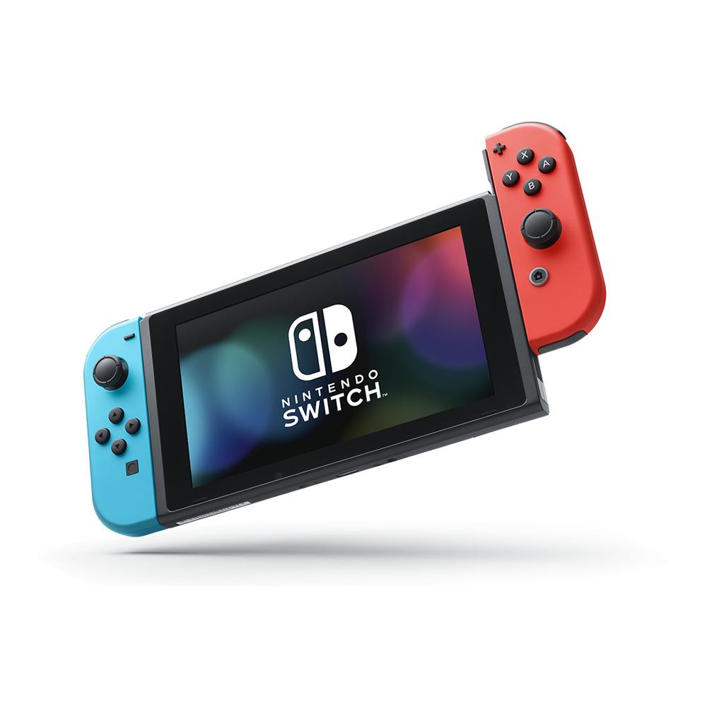 Nintendo Switch - Neon Red and Blue