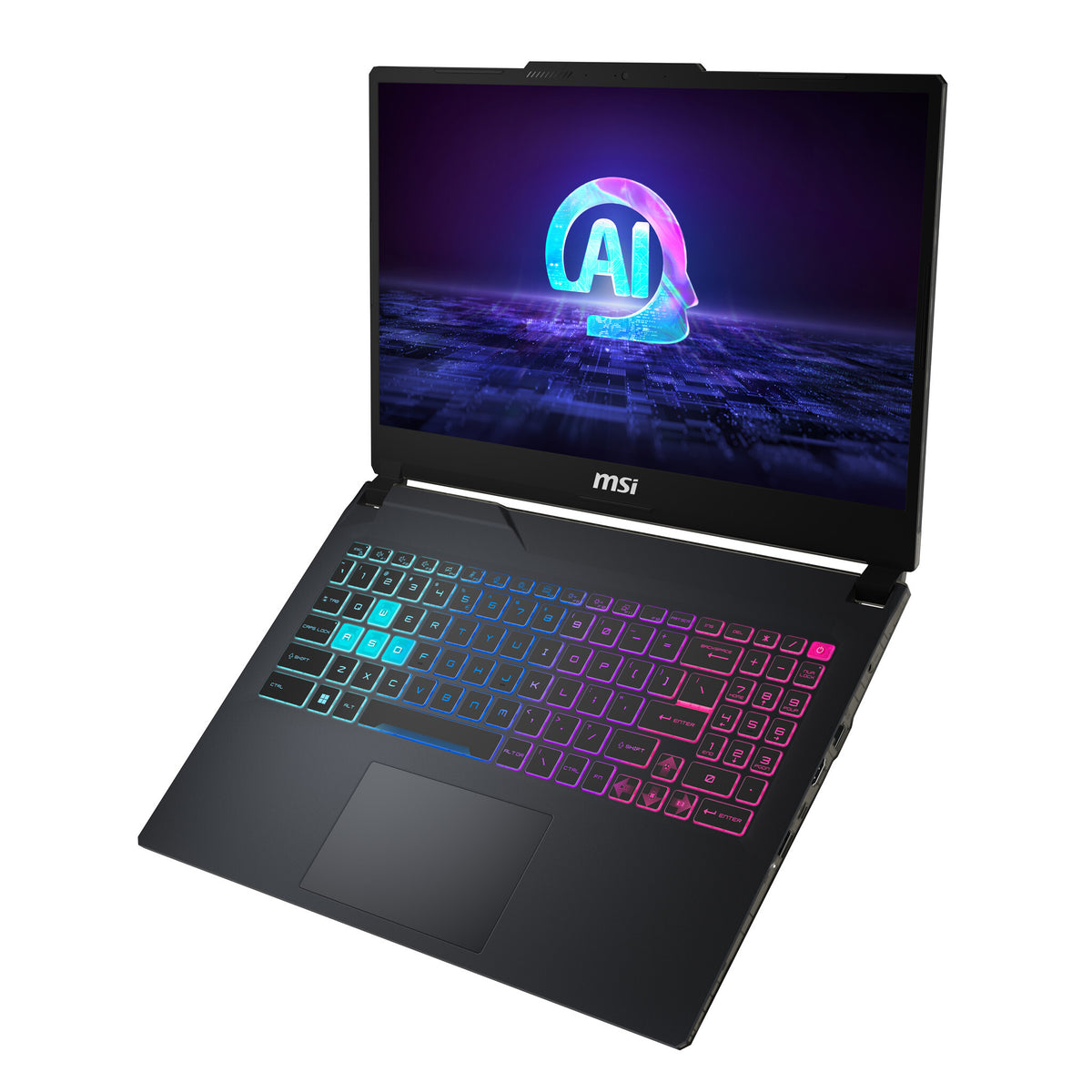 MSI Cyborg 15 AI Laptop - 39.6 cm (15.6") - Intel® Core™ Ultra 7 155H - 16 GB DDR5-SDRAM - 512 GB SSD - NVIDIA GeForce RTX 4060 - Wi-Fi 6E - Windows 11 Home - Black