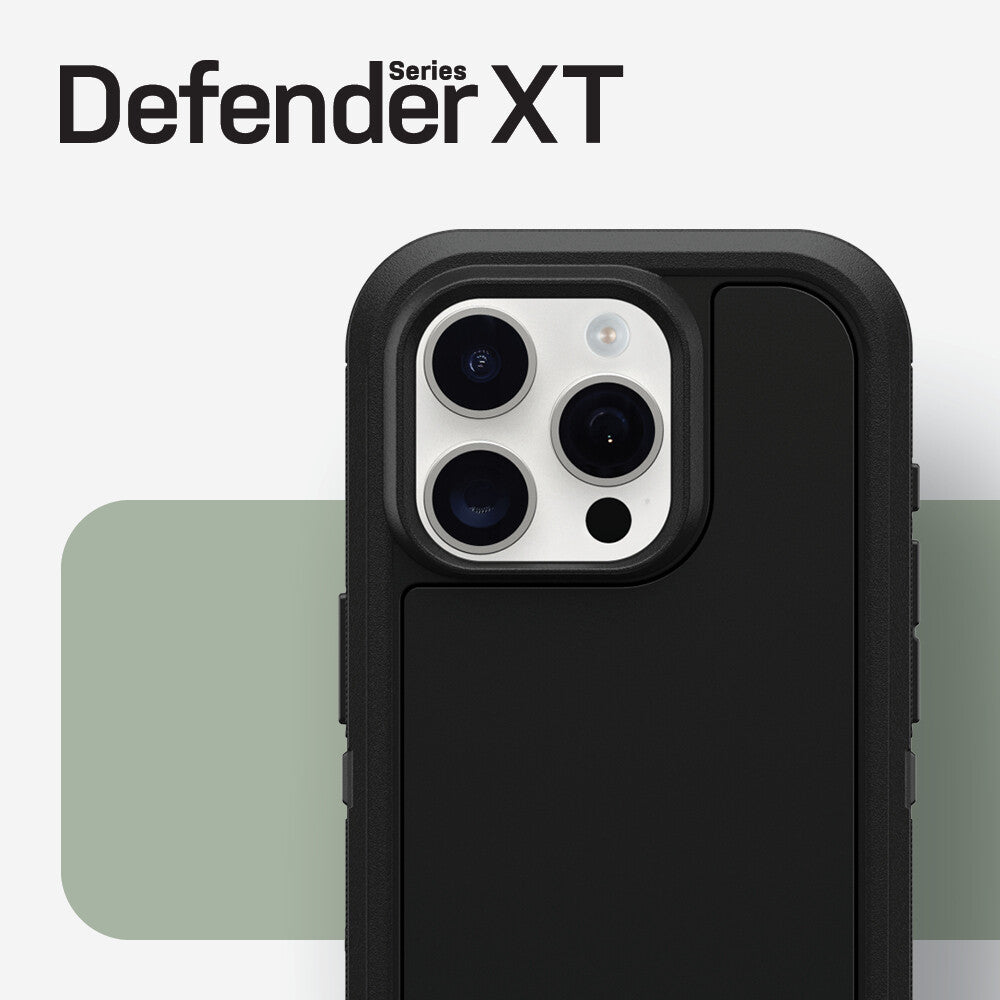 OtterBox Defender Series XT for iPhone 15 Pro in Black