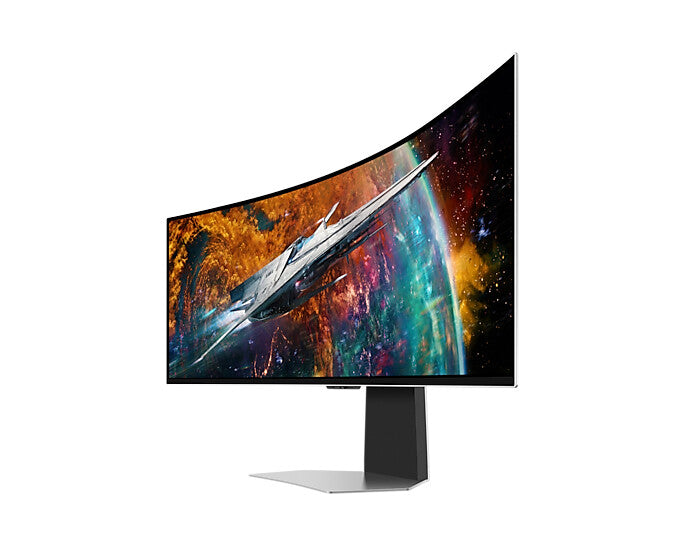 Samsung Odyssey LS49CG950SUXDU computer monitor 124.5 cm (49") 5120 x 1440 pixels Dual QHD OLED Silver