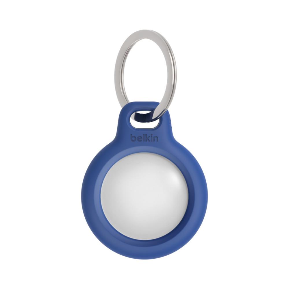 Belkin Secure Airtag Holder with Keyring - Blue