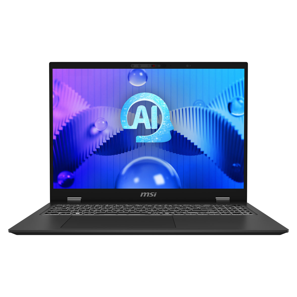 MSI Prestige 16 AI Studio Laptop 40.6 cm (16") - Quad HD+ Intel Core Ultra 7 155H - 32 GB LPDDR5-SDRAM - 1 TB SSD - NVIDIA GeForce RTX 4050 - Wi-Fi 7 - Windows 11 Home - Grey