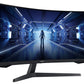 Samsung Odyssey C34G55TWWP computer monitor 86.4 cm (34") 3440 x 1440 pixels UltraWide Dual Quad HD LED Black