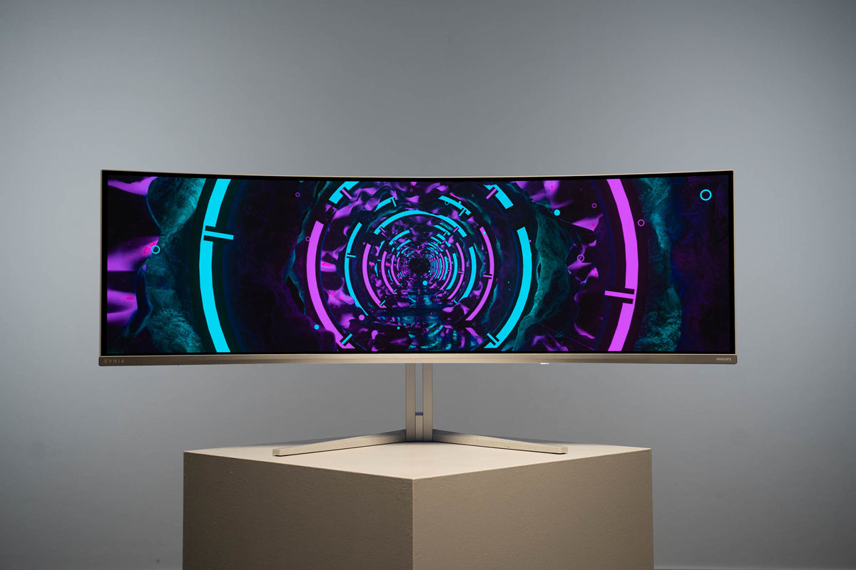 Philips 49M2C8900/00 - 124.2 cm (48.9") - 5120 x 1440 pixels Dual QHD QD-OLED Monitor in White