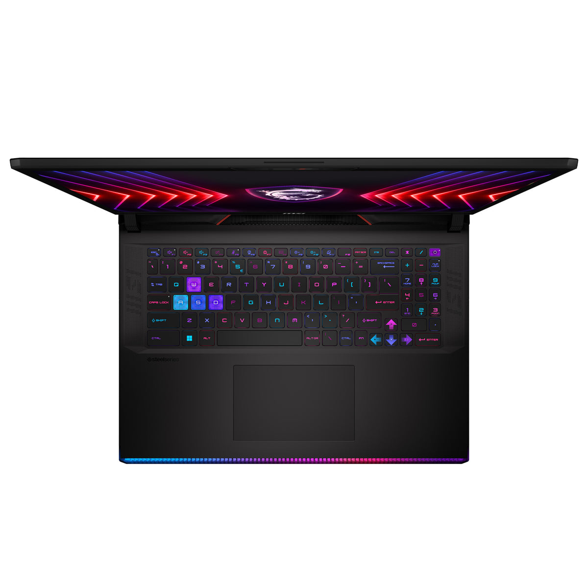 MSI Gaming Raider GE78 HX Laptop - 43.2 cm (17") - Intel® Core™ i9-14900HX - 32 GB DDR5-SDRAM - 4 TB SSD - NVIDIA GeForce RTX 4080 - Wi-Fi 7 - Windows 11 Home - Black