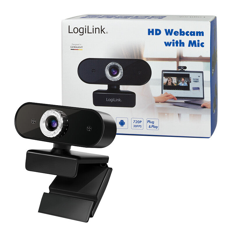 LogiLink UA0368 -1280 x 720 pixels USB webcam