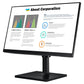 Samsung F24T450FQR computer monitor 61 cm (24") 1920 x 1080 pixels Full HD Black