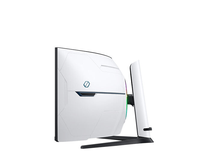 Samsung Odyssey S57CG954NU computer monitor 144.8 cm (57") 7680 x 2160 pixels 8K Ultra HD QLED Black, White