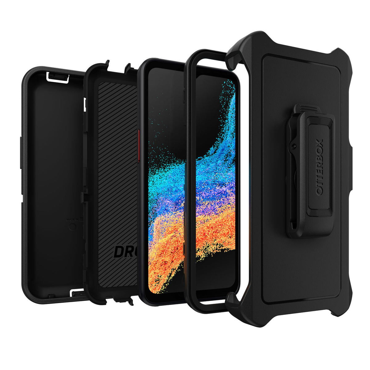 OtterBox Defender Case for Samsung Galaxy XCover6 Pro in Black