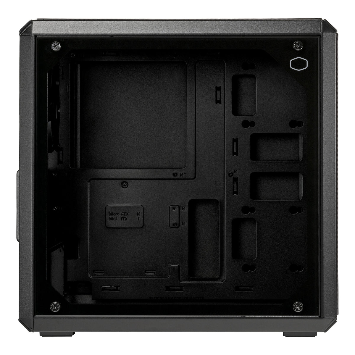 Cooler Master Q300L V2 - MicroATX Mini Tower Case in Black / Transparent