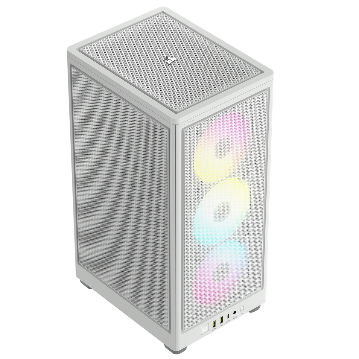 Corsair 2000D RGB AIRFLOW - Mini ITX Tower Case in White