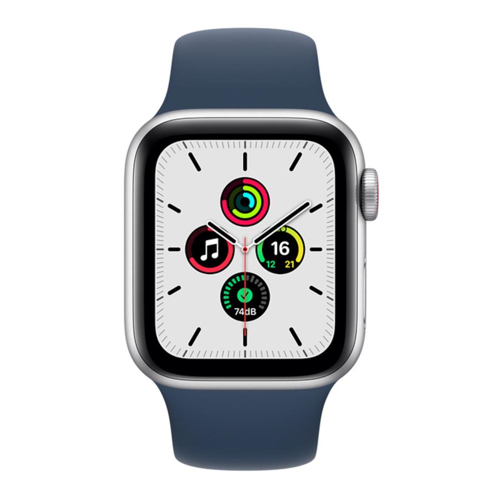 Apple Watch SE OLED 40 mm Digital 324 x 394 pixels Touchscreen 4G Silver Wi-Fi GPS (satellite)