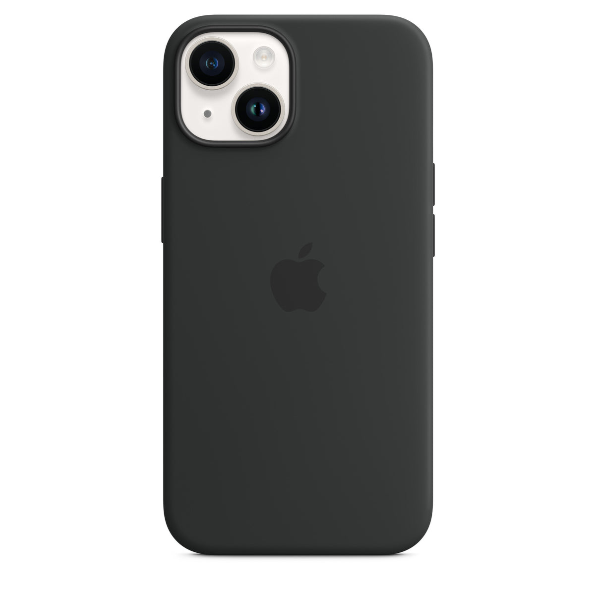 Apple Silicone Case for iPhone 14 with MagSafe in Midnight