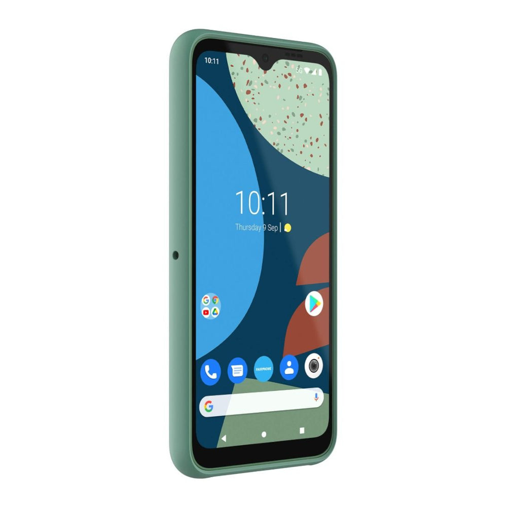 Fairphone 4 Protective Soft Case - Green - angle