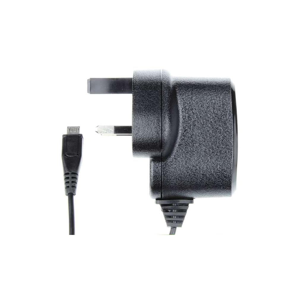 MicroUSB UK (3-pin) Mains Charger