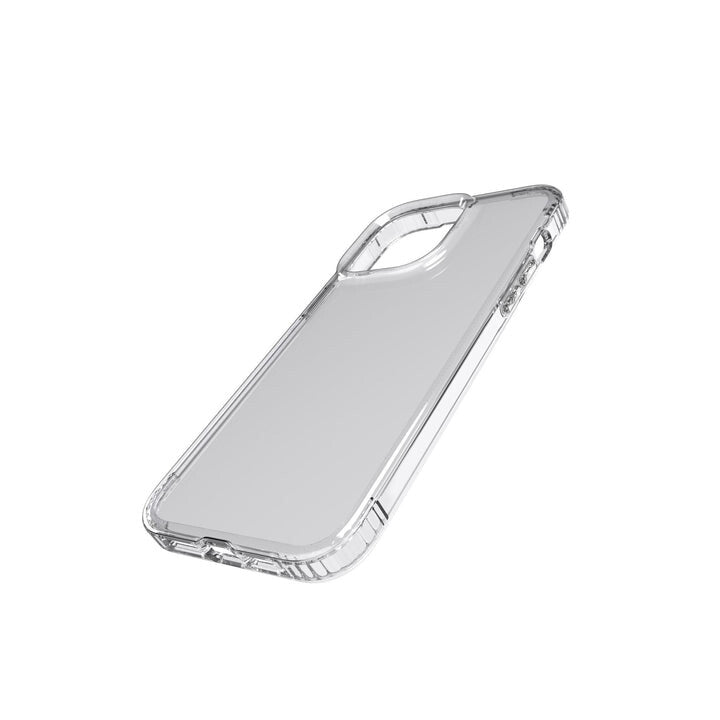 Tech21 Evo Clear mobile phone case for iPhone 14 Pro Max (17 cm (6.7&quot;)) Cover in Dark Grey Transparent