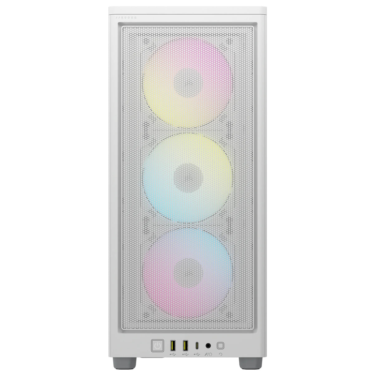 Corsair 2000D RGB AIRFLOW - Mini ITX Tower Case in White