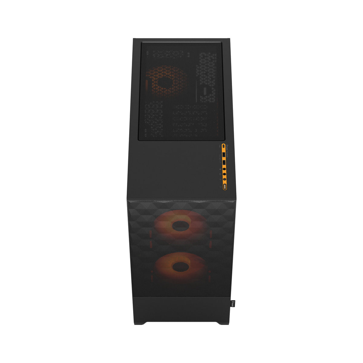 Fractal Design Pop Air Tower in Black / Orange