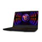 MSI Gaming Thin GF63 Laptop - 39.6 cm (15.6") - Intel® Core™ i5-12450H - 16 GB DDR4-SDRAM - 512 GB SSD - NVIDIA GeForce RTX 2050 - Wi-Fi 6 - Windows 11 Home - Black