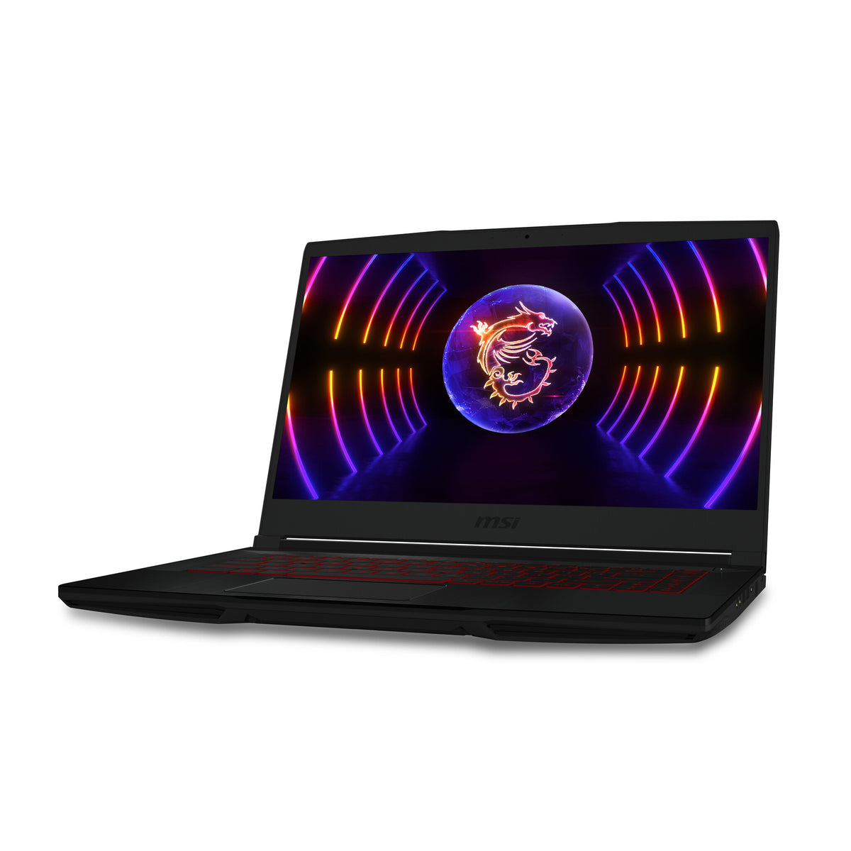 MSI Gaming Thin GF63 Laptop - 39.6 cm (15.6") - Intel® Core™ i5-12450H - 16 GB DDR4-SDRAM - 512 GB SSD - NVIDIA GeForce RTX 2050 - Wi-Fi 6 - Windows 11 Home - Black