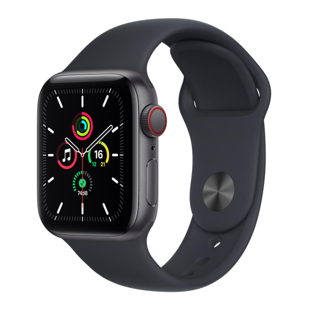 Apple Watch SE GPS + Cellular 40mm Space Grey Aluminium Case with Midnight Sport Band