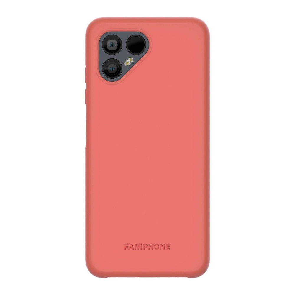 Fairphone 4 Protective Soft Case - Pastel Red - back
