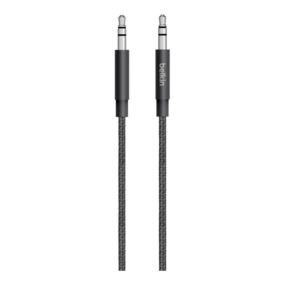 Belkin MIXIT Metallic 3.5mm Aux Cable - 1.2m - Black