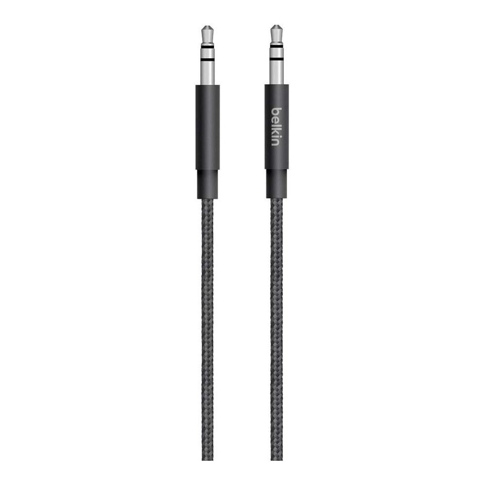 Belkin MIXIT Metallic 3.5mm Aux Cable - 1.2m - Black