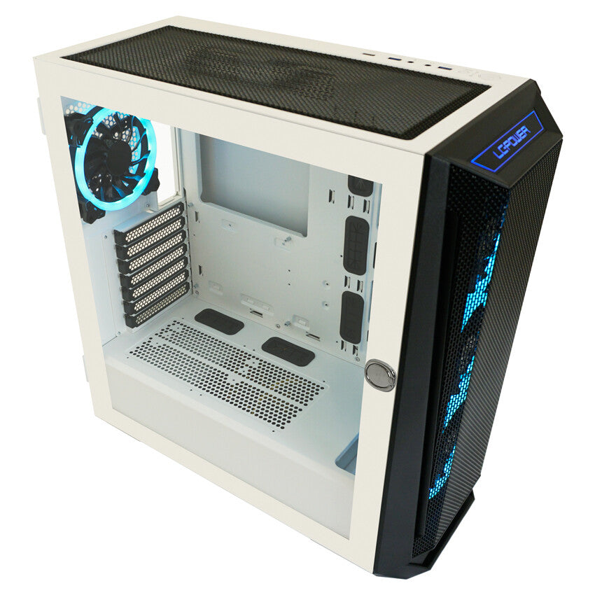 LC-Power Holo 1 X - ATX Mid Tower Case in White