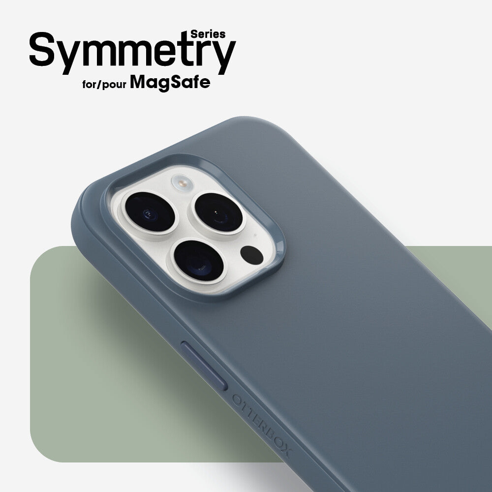 OtterBox Symmetry Series for MagSafe for iPhone 15 Pro Max in Bluetiful (Blue)