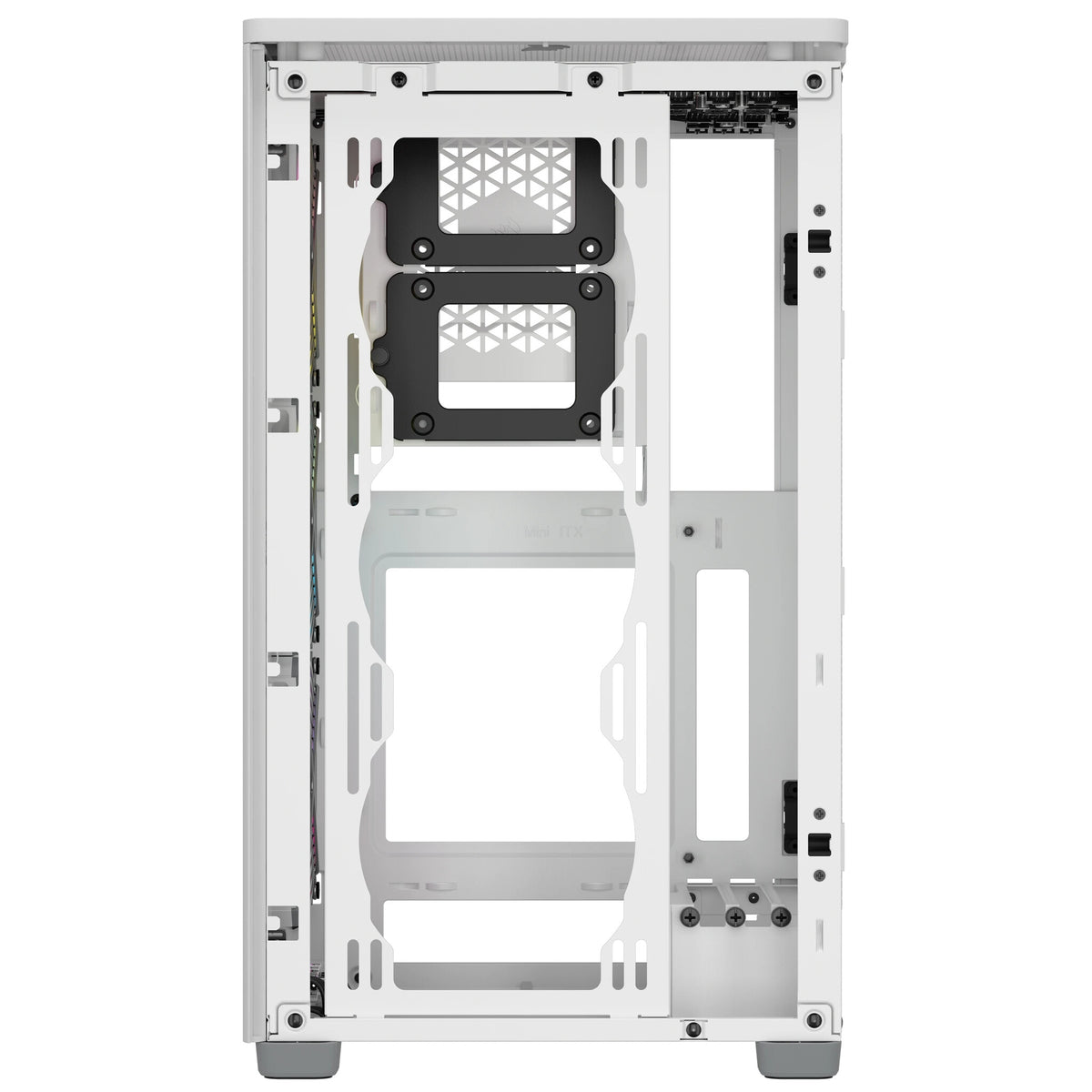 Corsair 2000D RGB AIRFLOW - Mini ITX Tower Case in White