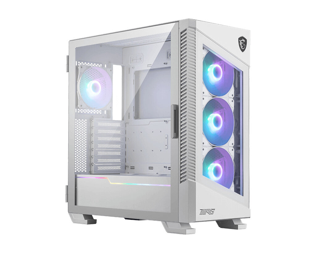 MSI MPG VELOX 100R - ATX Mid Tower Case in White