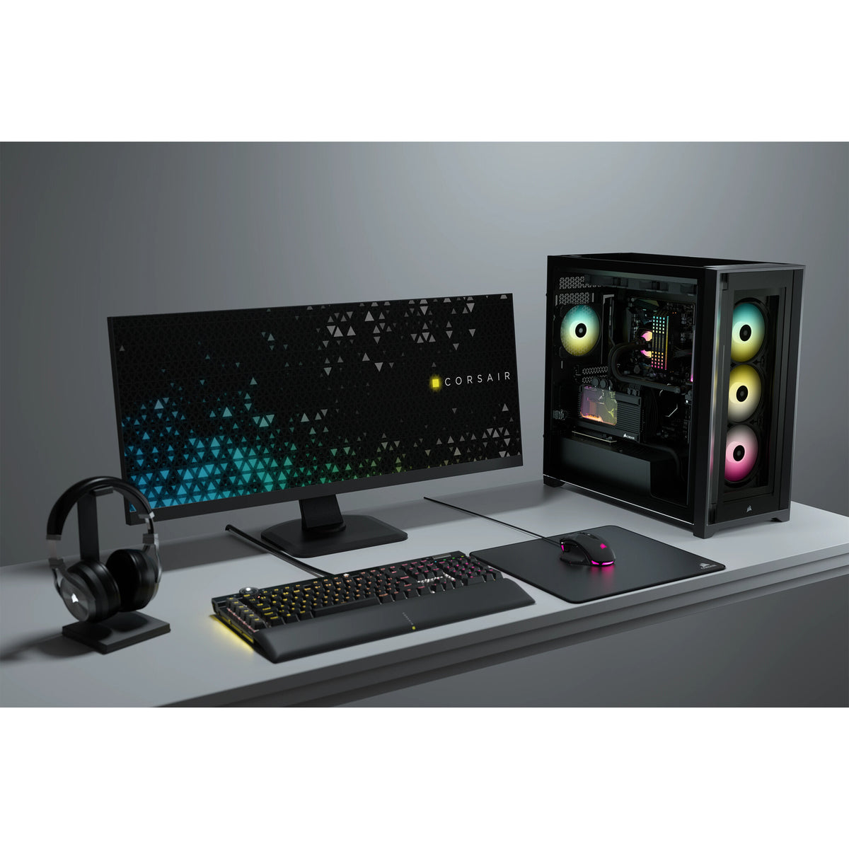 Corsair iCUE 5000X RGB - ATX Mid Tower Case in Black