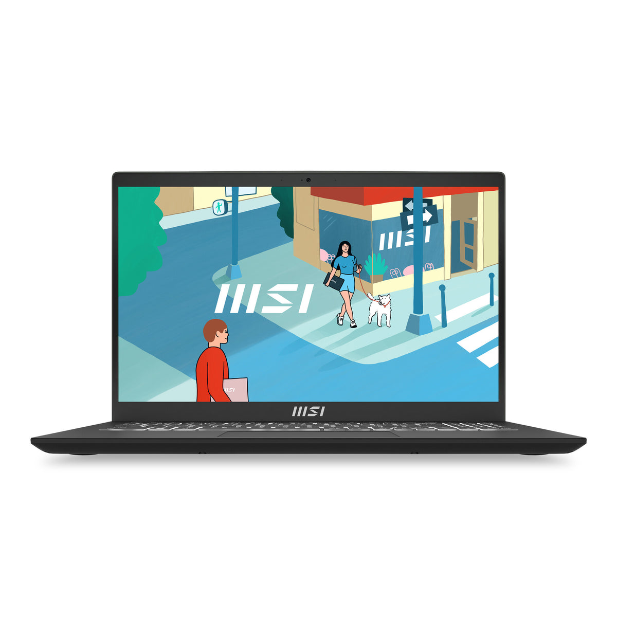 MSI Modern 15 H Laptop - 39.6 cm (15.6") - Intel® Core™ i5-13420H - 16 GB DDR4-SDRAM - 512 GB SSD - Wi-Fi 6E - Windows 11 Home - Black