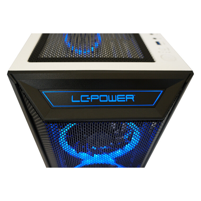 LC-Power Holo 1 X Midi Tower in White